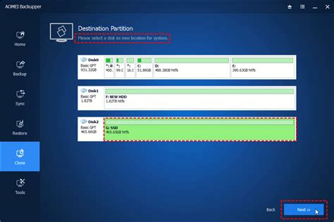 todo system clone but need to move boot partition|clone system partition from target.